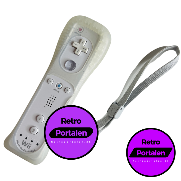 Nintendo Wii MotionPlus Inside Controller Med Cover (Hvid) (Wii)