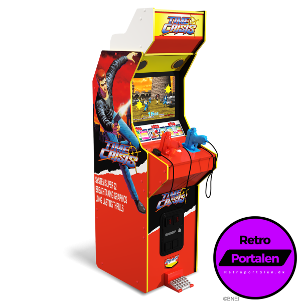 ARCADE 1 UP TIME CRISIS DELUXE ARCADE MASKINE (NY)