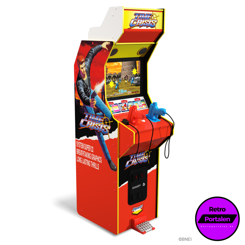 ARCADE 1 UP TIME CRISIS DELUXE ARCADE MASKINE (NY)