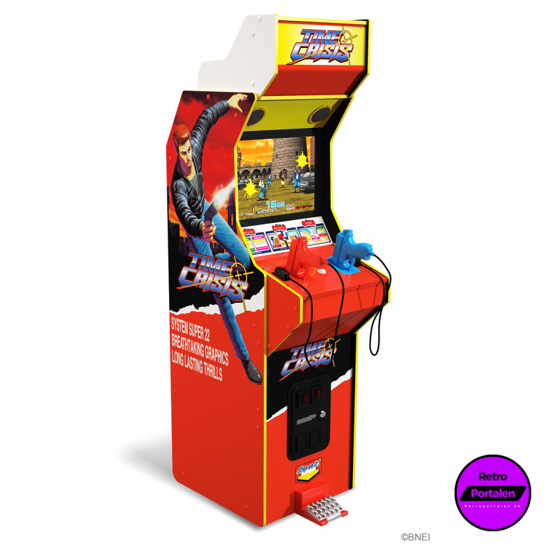 ARCADE 1 UP TIME CRISIS DELUXE ARCADE MASKINE (NY)