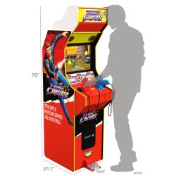 ARCADE 1 UP TIME CRISIS DELUXE ARCADE MASKINE (NY)