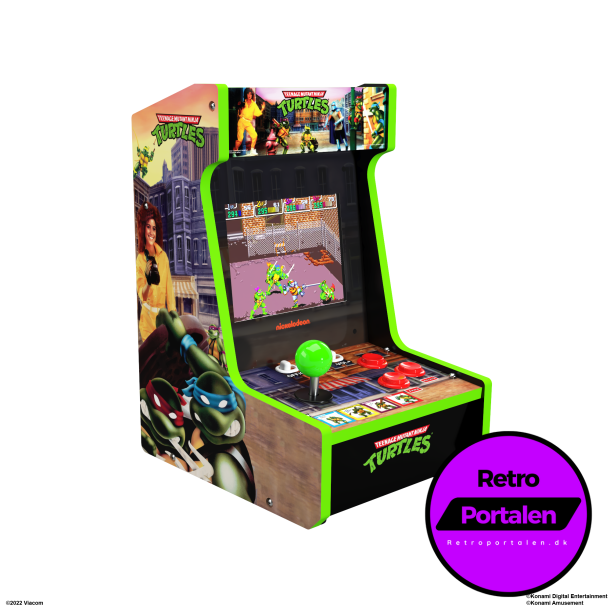 ARCADE 1 UP TEENAGE MUTANT NINJA TURTLES COUNTERCAD (NY)