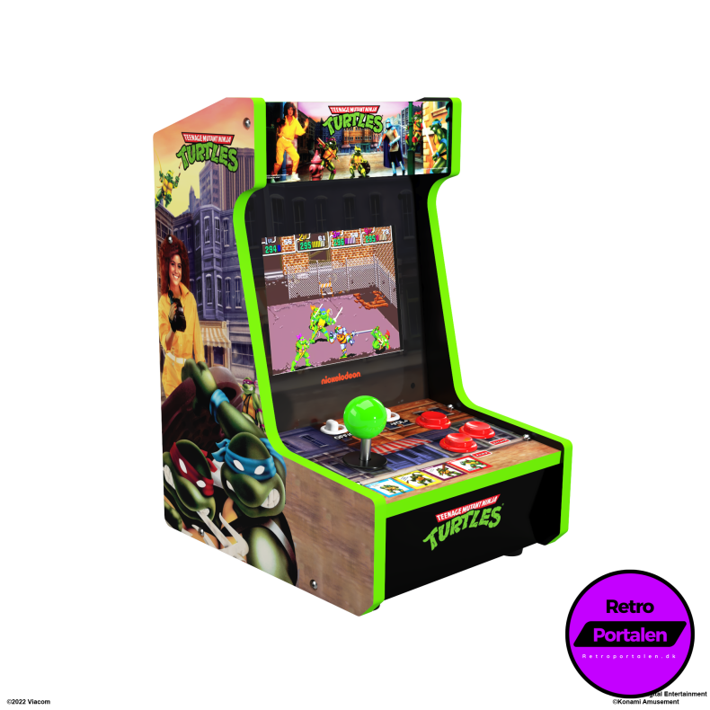 ARCADE 1 UP TEENAGE MUTANT NINJA TURTLES COUNTERCAD (NY)