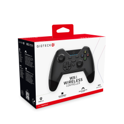 GIOTECK NSW WX4 WIRELESS BT CONTROLLER - BLACK (NY) (SWITCH) (0812313010788)