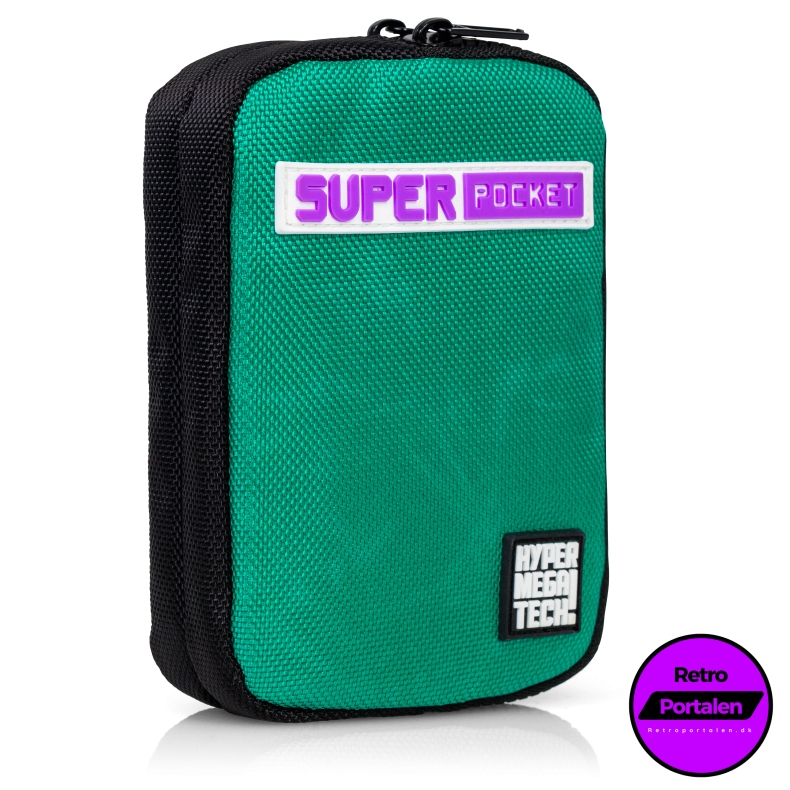 Blaze Evercade Super Pocket Fabric Case (NY) (Green/Black) (Evercade)