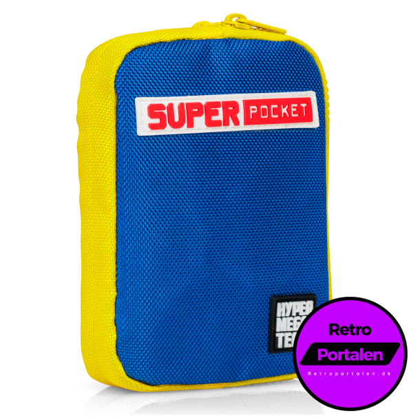 Blaze Evercade Super Pocket Fabric Case (NY) (Blue/Yellow) (Evercade)