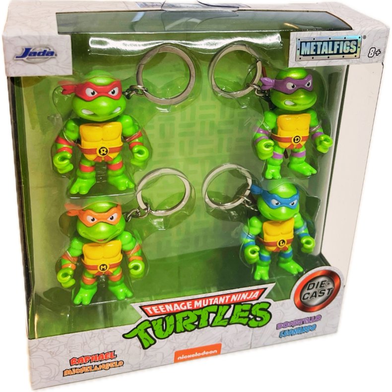 Jada - Ninja Turtles 4-Pack Figures 2.5" (NY) (4006333090417)