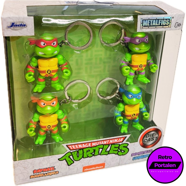 Jada - Ninja Turtles 4-Pack Figures 2.5" (NY) (4006333090417)