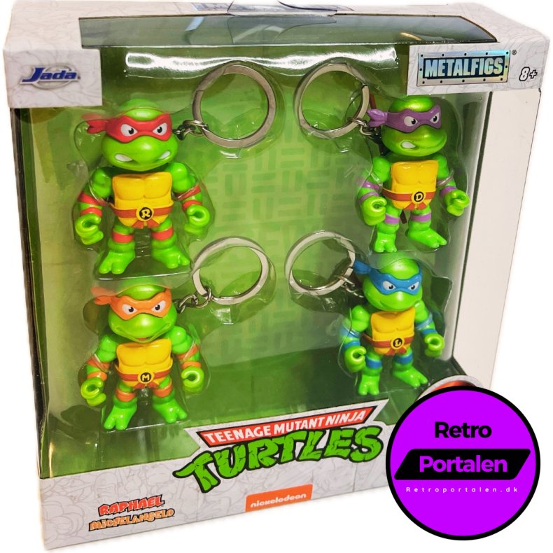 Jada - Ninja Turtles 4-Pack Figures 2.5" (NY) (4006333090417)