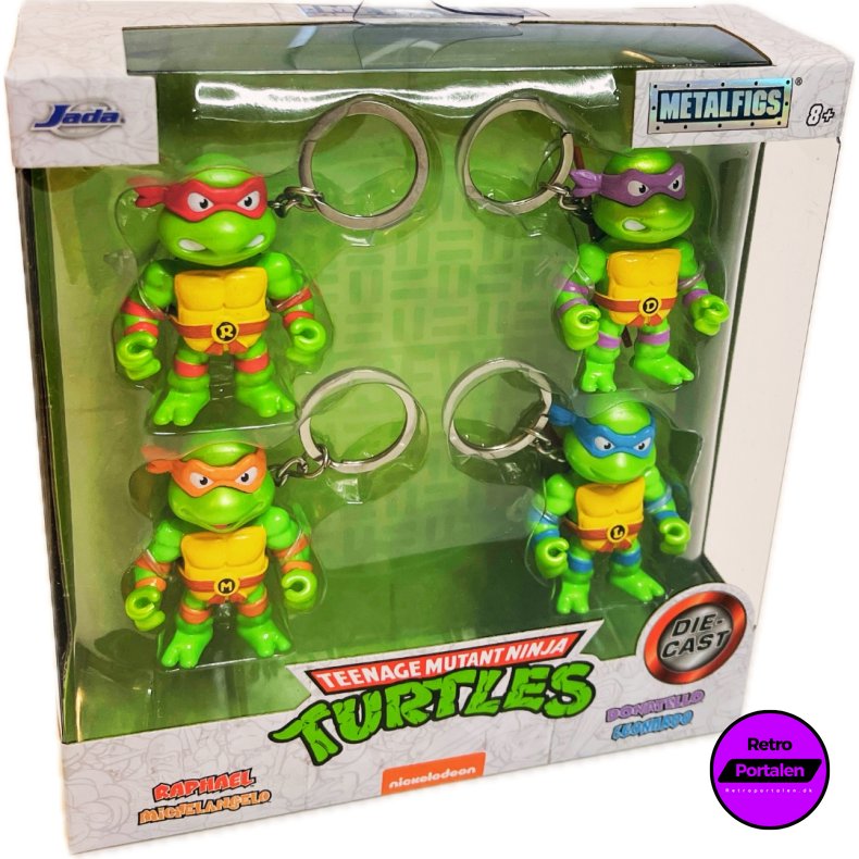 Jada - Ninja Turtles 4-Pack Figures 2.5" (NY) (4006333090417)